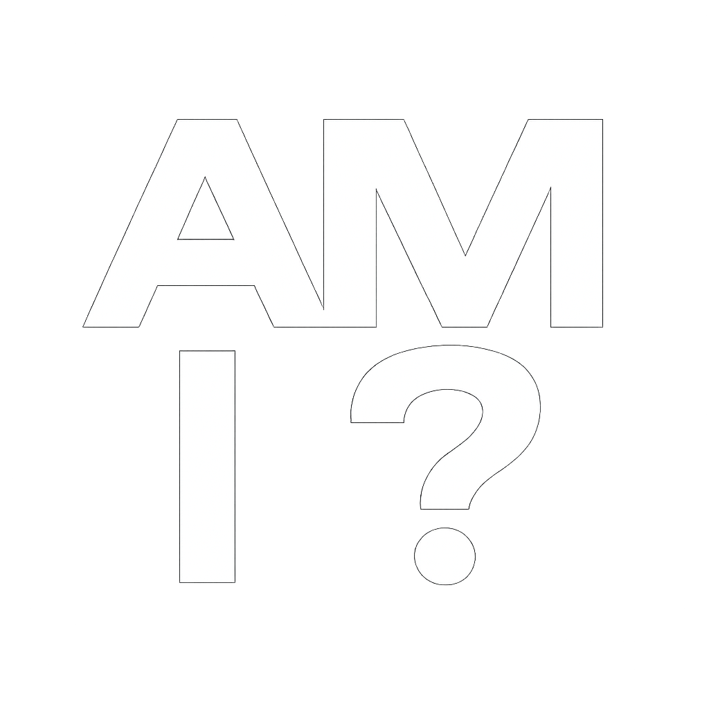 AM I? logo